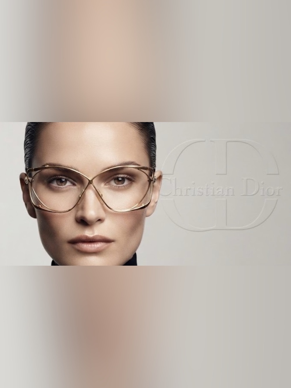 Authentic Christian Dior luxury designer vintage prescription eyeglasses